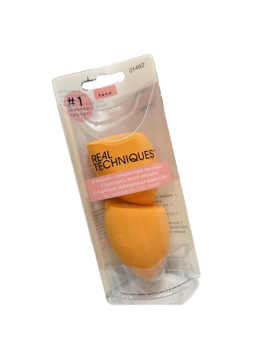 Real Techniques Miracle Complexion Sponge (2 sponges in pack) 1 Pack